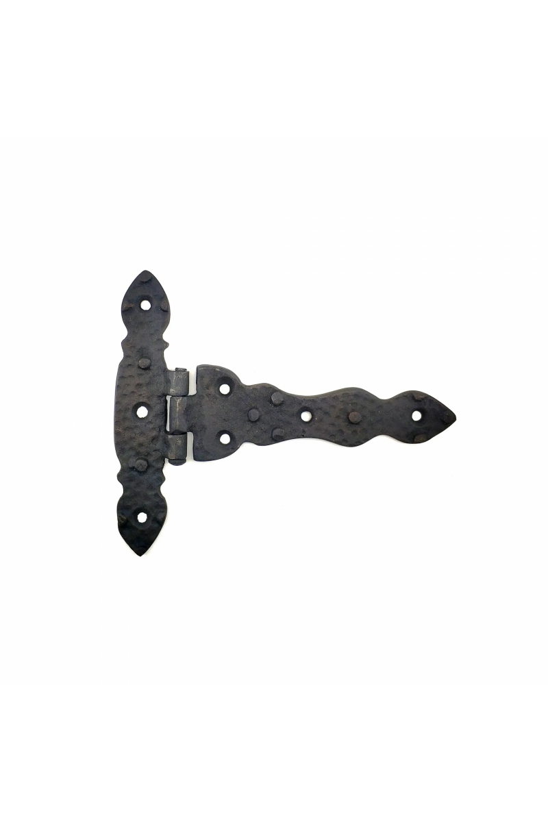 Antika Tarz Dekoratif Pirinç Kuyruklu Düğmeli Menteşe No2 - 138x167 Mm, Oksit