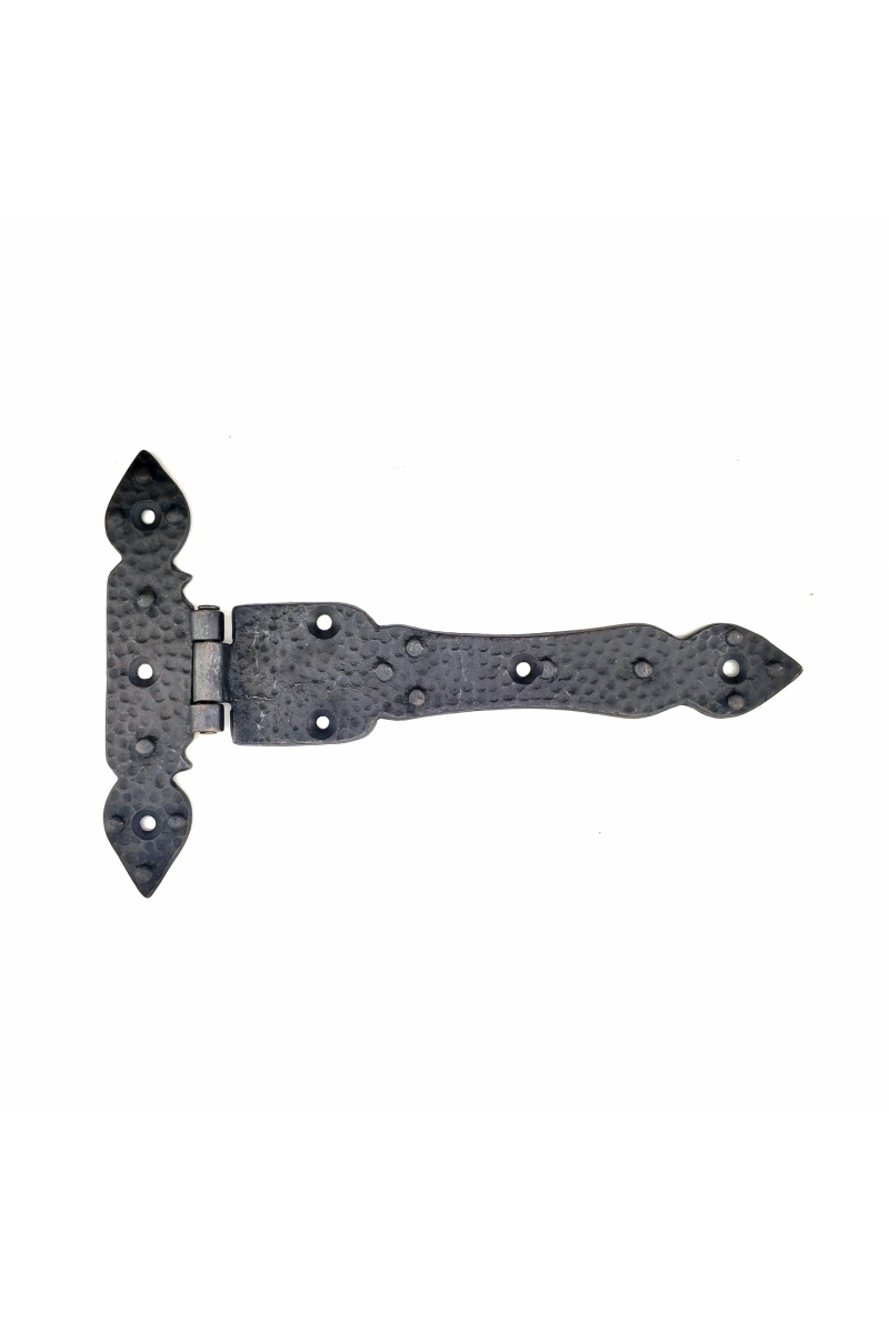Antika Tarz Dekoratif Pirinç Kuyruklu Düğmeli Menteşe No3 - 155x240 Mm, Oksit