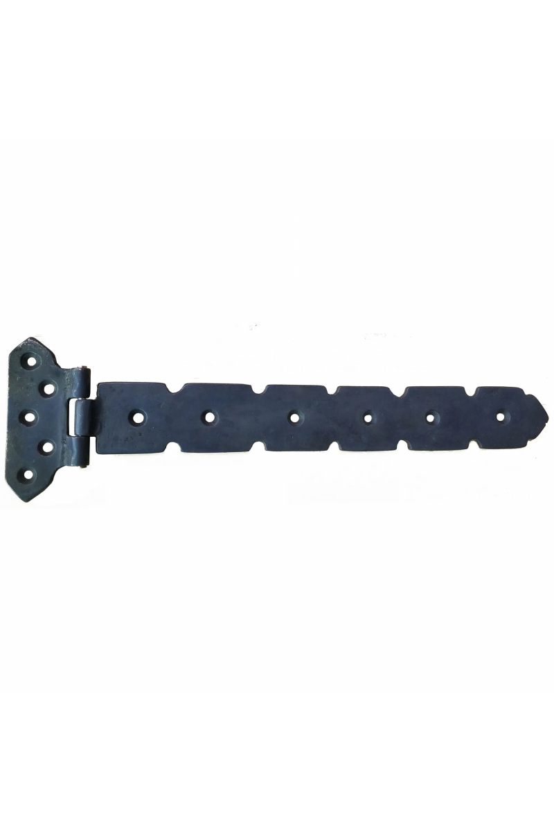 Antika Tarz Dekoratif Pirinç Kuyruklu Lama Menteşe - 103x380 Mm, Oksit