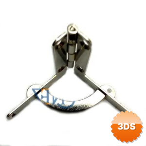 Makaslı Menteşe - 16x36x76mm, Nikel, 1 Adet