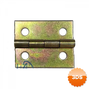 Tavla Menteşesi Klasik - 20x25mm, 120 Adet