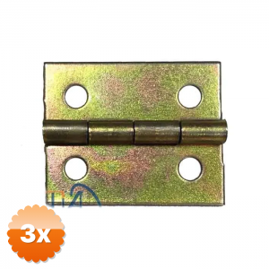 3 Adet Tavla Menteşesi Klasik - 20x25mm
