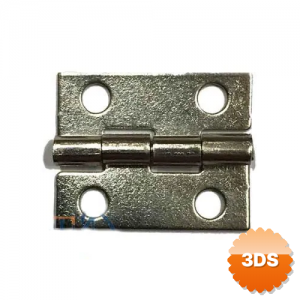 Tavla Menteşesi No:3/4 - 20mm, Nikel, 500 Adet