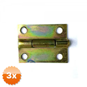 3 Adet Tavla Menteşesi Eko 25x20 Mm - 1 Adet