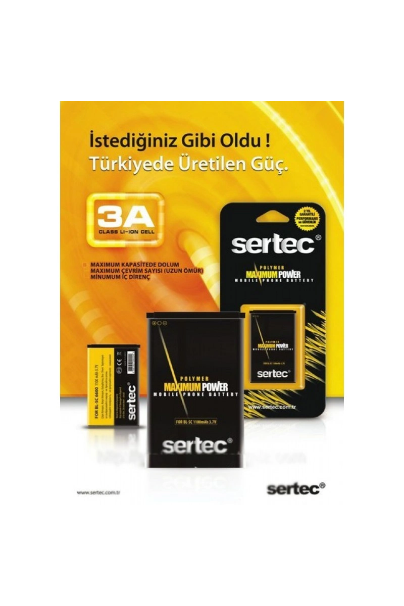 Sertec - Samsung Galaxy İ9070 Advance Uyumlu Batarya