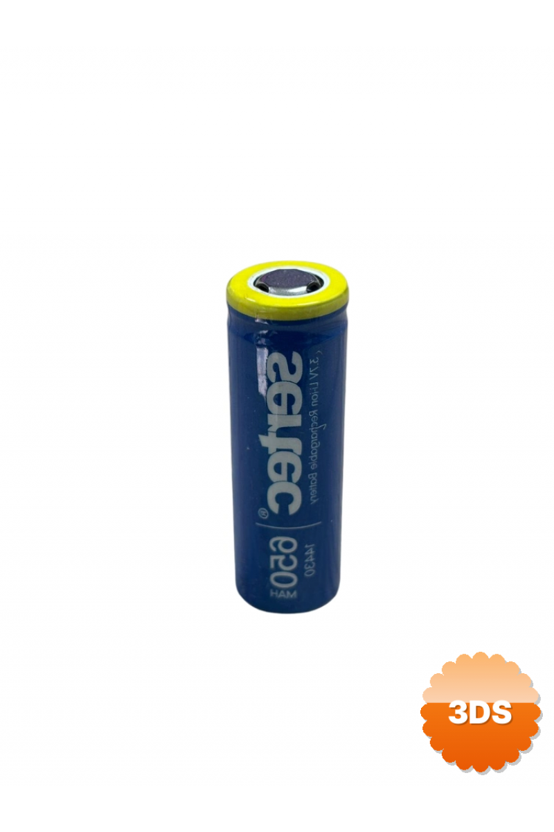 Sertec 3.7v Li - ion 14430 - 650 Mah 1c Şarjlı Pil