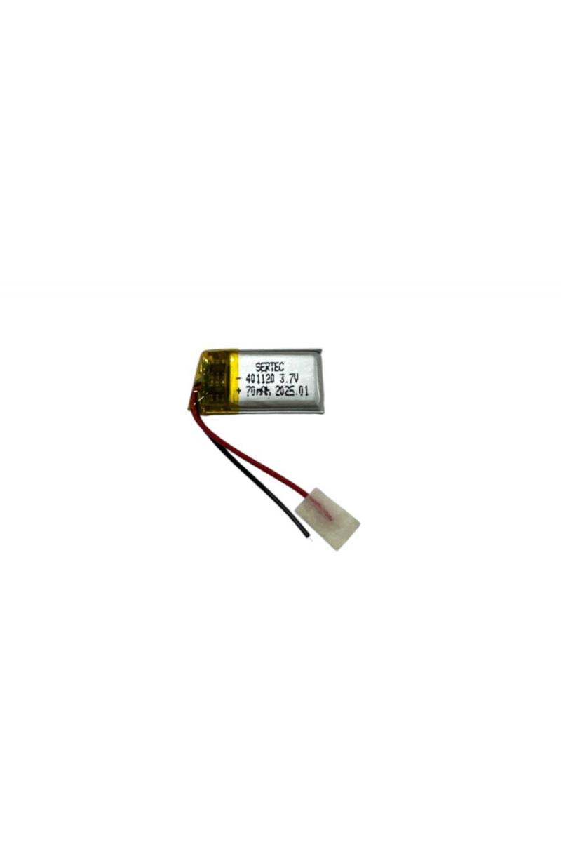 Sertec 401120 3.7v 70 Mah Li - polymer Pil (devreli/1.5a)