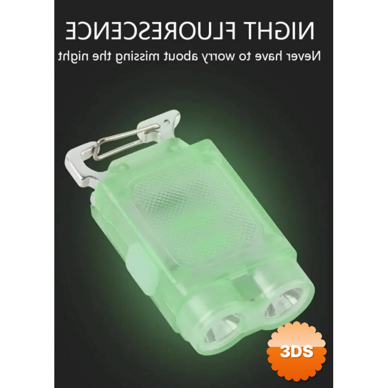 F.b.ı V15 Edc El Feneri 1200lm Anahtarlık Işık Tip - c Şarj Edilebilir Taşınabilir Mini Torch Mıknatıs Klips Ile Kamp Cep Fener