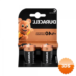 Duracell Alkalin Orta Boy C Pil 2li