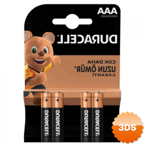 Duracell Lr03/mn2400 Alkalin Aaa İnce Kalem Pil 4'lü Paket