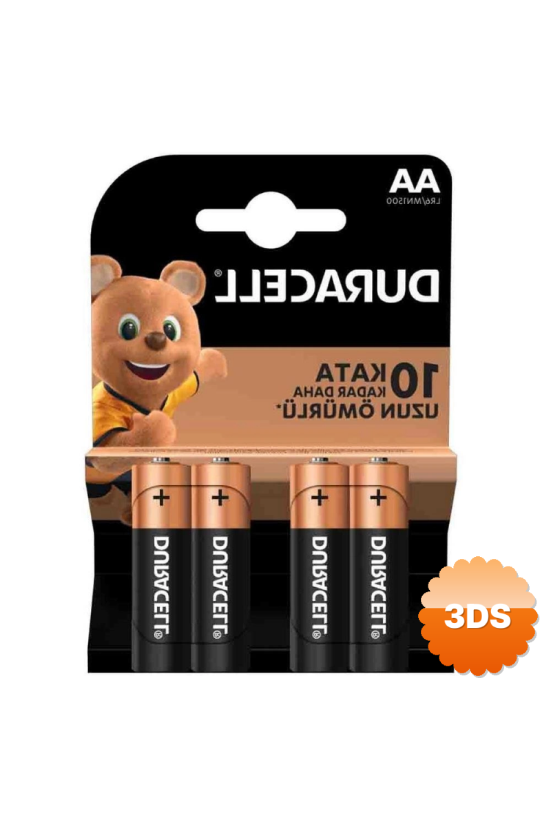 Duracell Lr6 Aa Alkalin Kalem Pil 4lü Paket