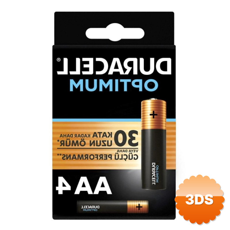 Duracell Optimum Alkalin Aa Kalem Pil 4'lü Paket