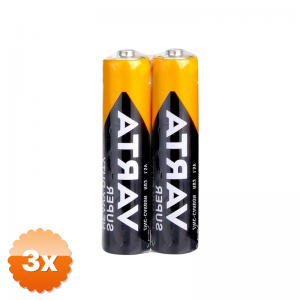 3 Paket Varta Aaa Çinko Karbon Heavy Duty (2'li Paket)