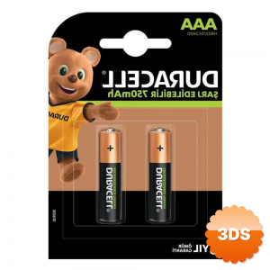 Duracell 1.2v 750 Mah Aaa Şarjlı Kalem Pil 2li