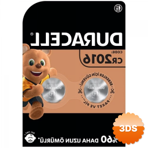 Duracell Cr2016 3v Lityum Pil 2'li Paket