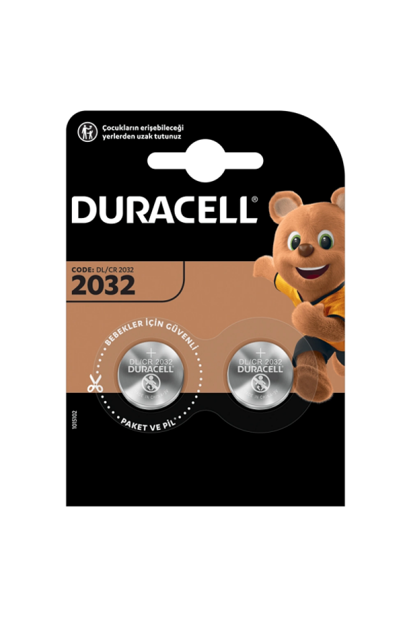 Duracell Cr2032 Lityum Pil 2li Paket