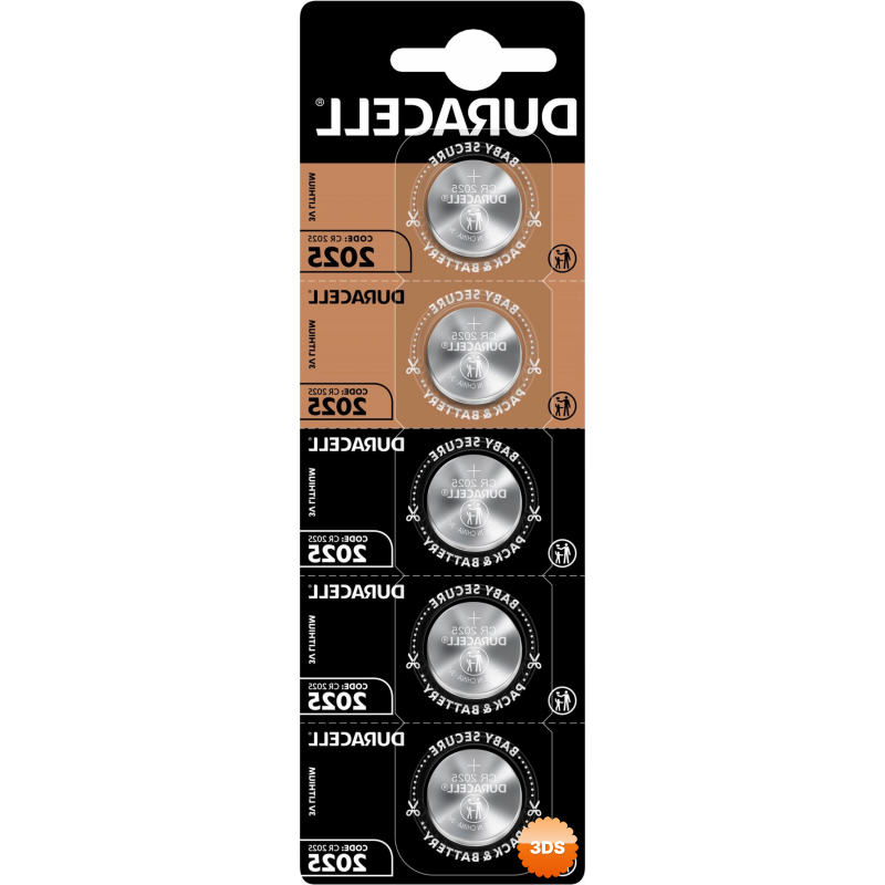 Duracell Cr2025 3v Lityum Pil 5'li Paket