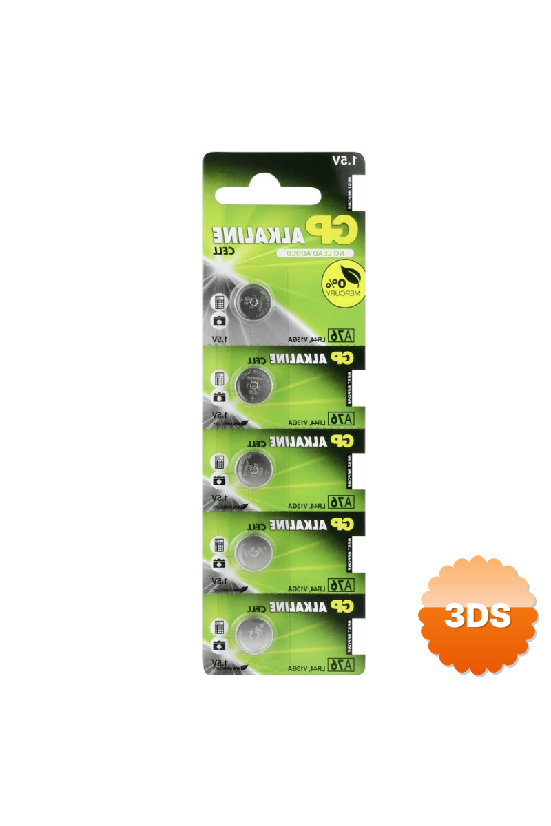 Gp Lr44 A76 1.5v Alkalin Pil 5li Paket