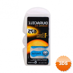 Duracell 675 Numara İşitme Cihazı Pili 6'lı Paket