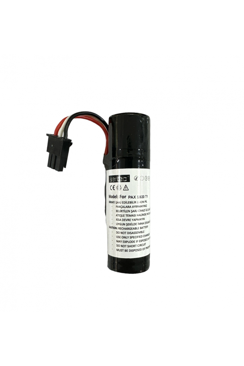 Sertec - Pax S920 Pos Uyumlu Batarya