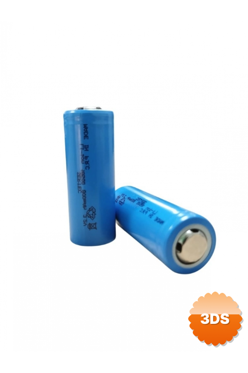 Sertec 3.2v Ifr18500 800 Mah Lifepo4 Pil