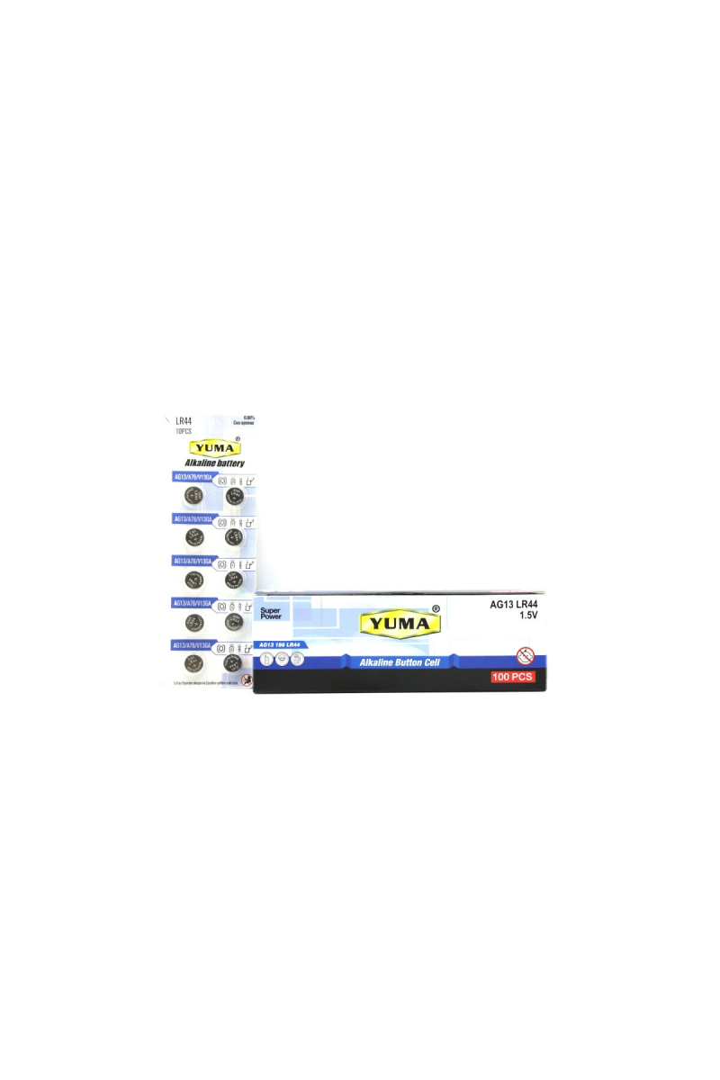 Ym - 9 Ag13 Lr - 44 Düğme Pil Alkalin 1.5v 10lu Kart