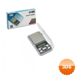 Mini=6x12cm Hassas Tartı - Terazi 300gr/0.01gr Şeffaf Pls.kapaklı - Pilli= 2pcs İnce