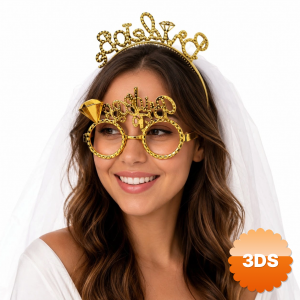 Bride To Be Gold Taç Ve Parti Gözlüğü Seti
