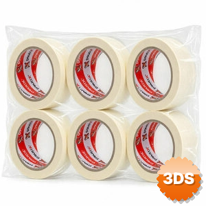 Maskeleme Bandı Kağıt Bant 48 Mm X 20 Mt 6 Adet