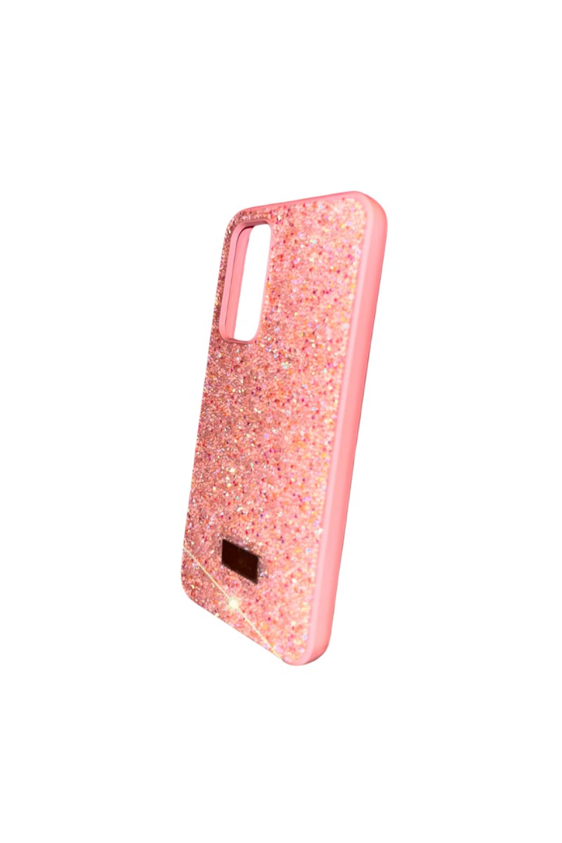 Samsung Galaxy A54 Yıldız Tozu Premium Pembe Silikon Kılıf