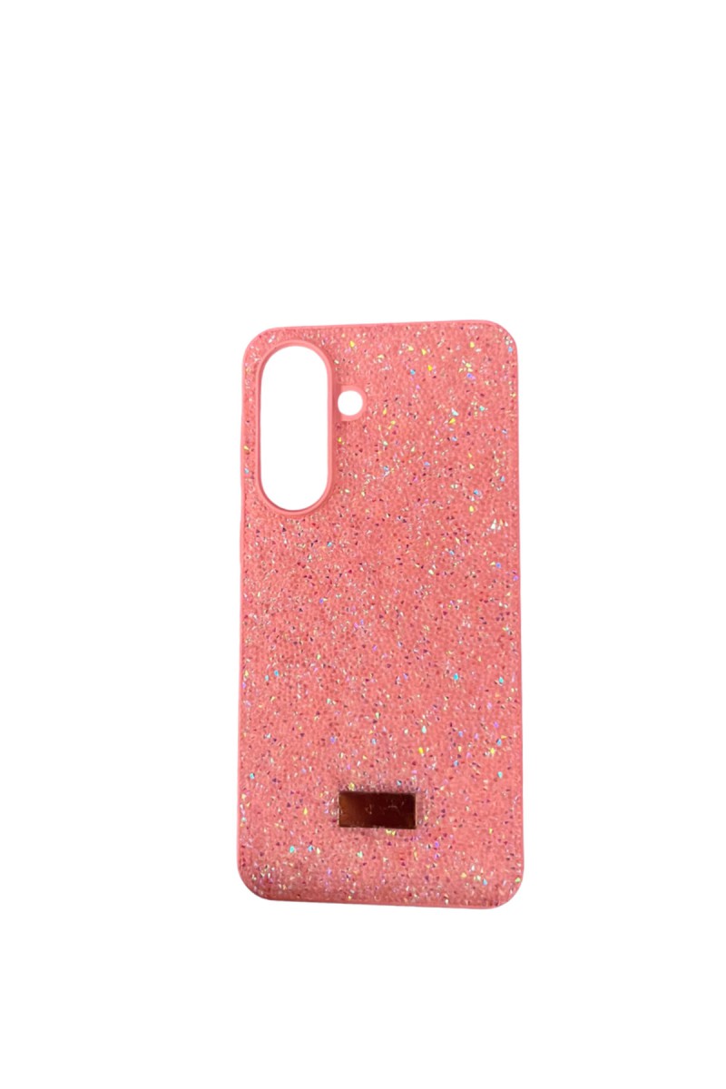 Samsung Galaxy A37 Yıldız Tozu Premium Pembe Silikon Kılıf