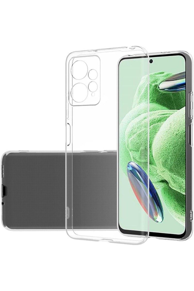 Redmi Note 12 Şeffaf Kamera Korumalı Ultra Slim Tpu Kılıf ŞEFFAF