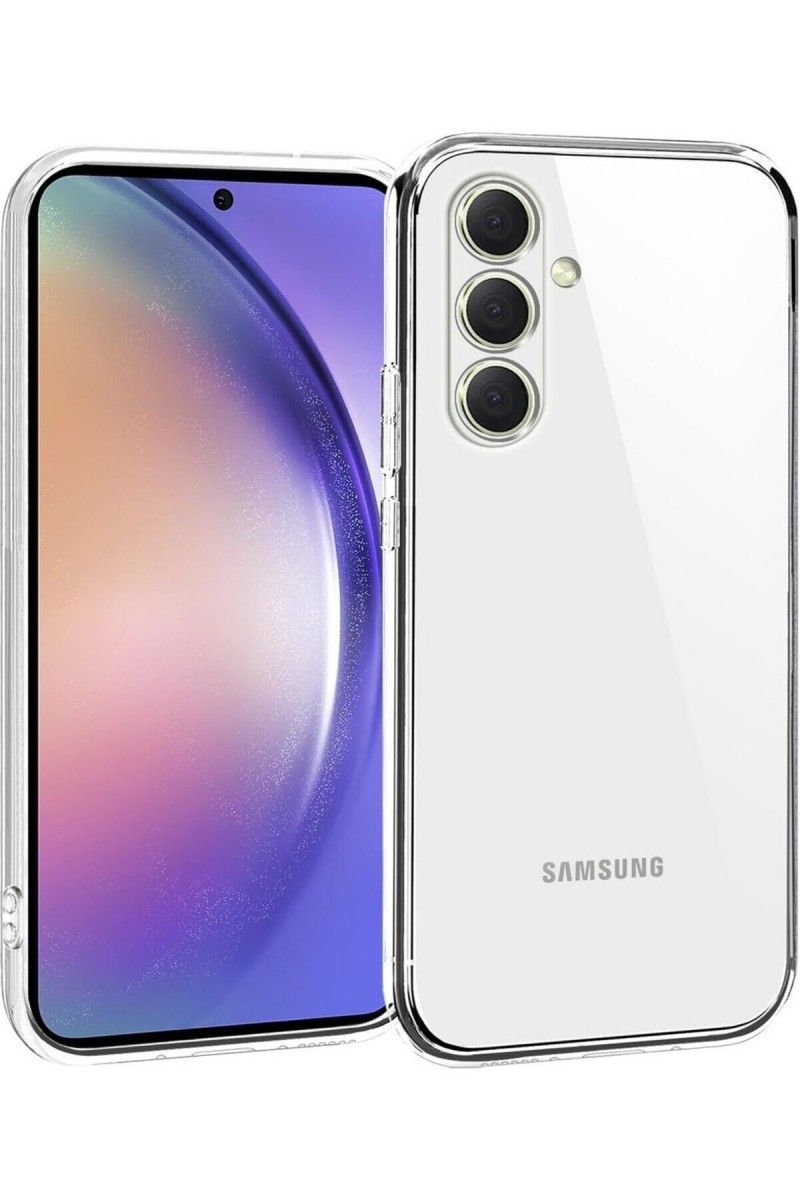 Samsung Galaxy A54 Şeffaf Kamera Korumalı Ultra Slim Tpu Kılıf ŞEFFAF