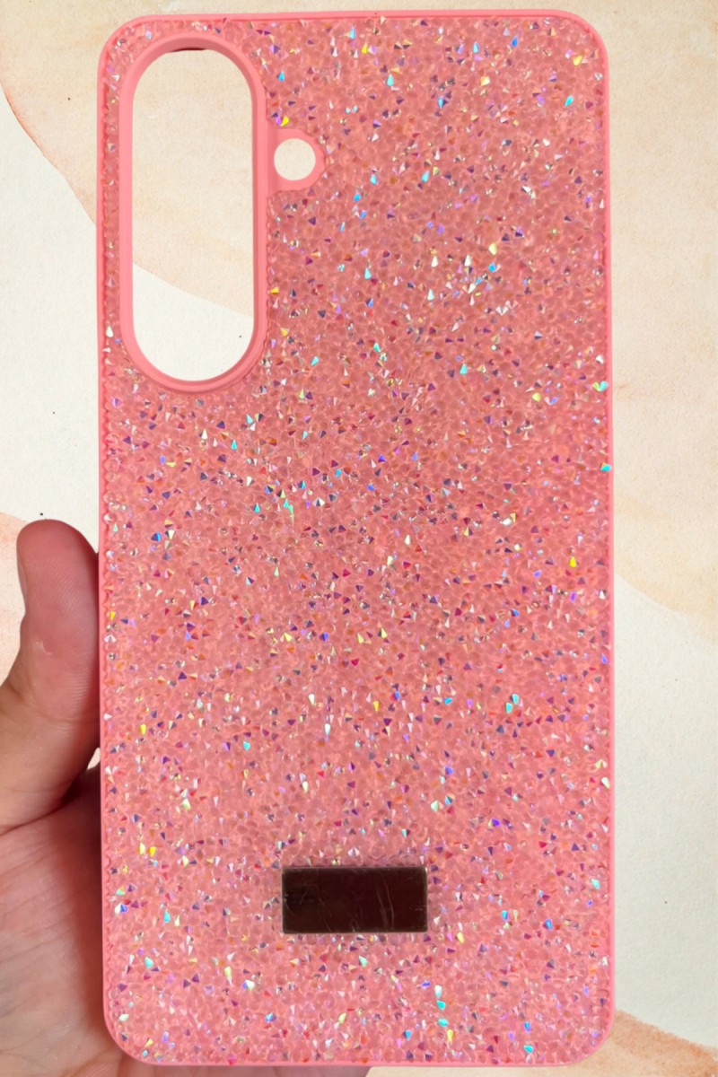 Samsung Galaxy S26 Plus Yıldız Tozu Premium Pembe Silikon Kılıf