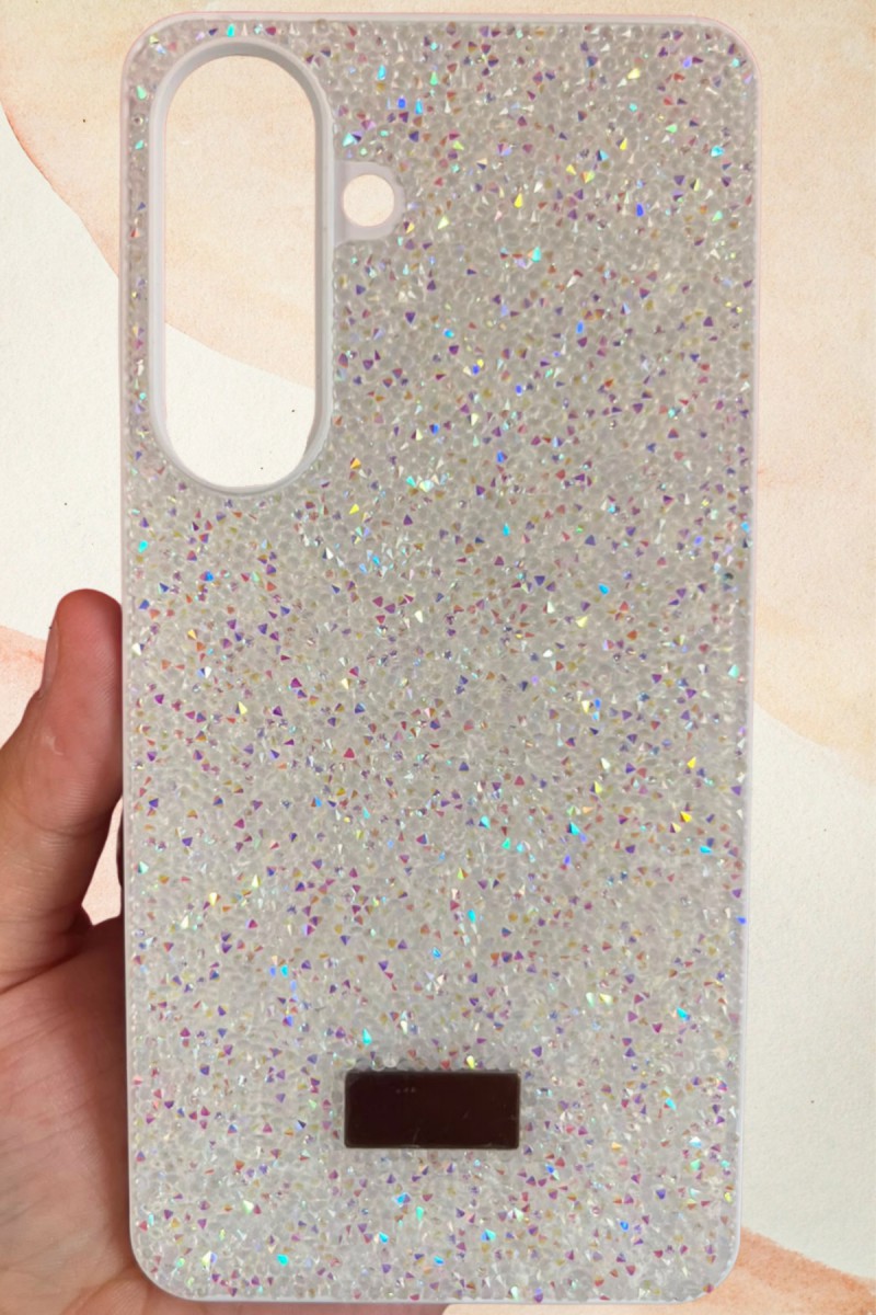Samsung Galaxy S26 Plus Yıldız Tozu Premium Beyaz Silikon Kılıf