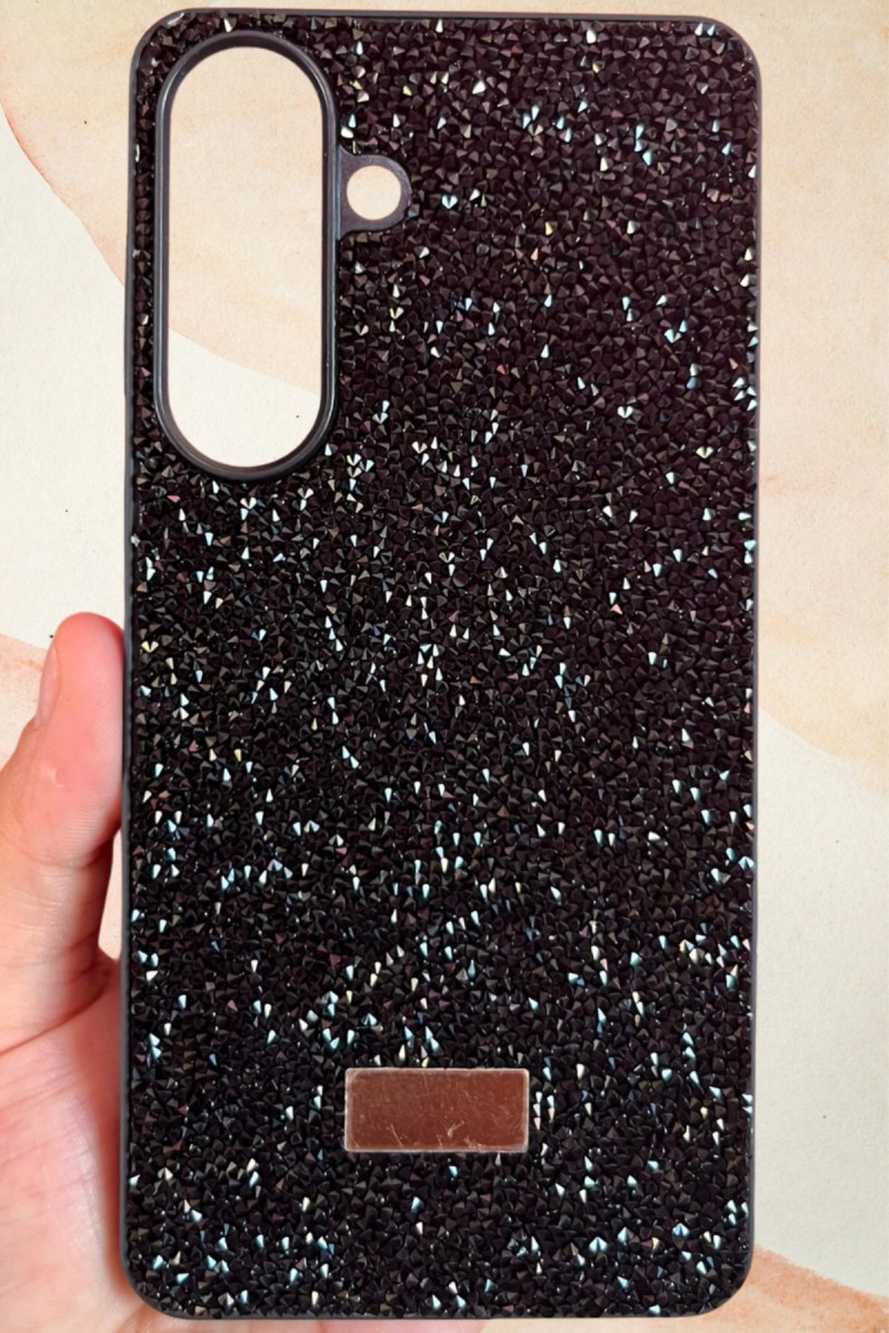 Samsung Galaxy S26 Plus Yıldız Tozu Premium Siyah Silikon Kılıf