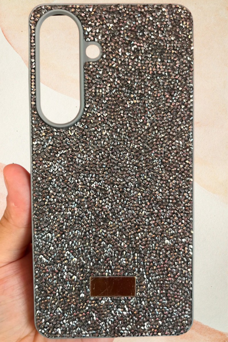 Samsung Galaxy S26 Plus Yıldız Tozu Premium Gri Silikon Kılıf