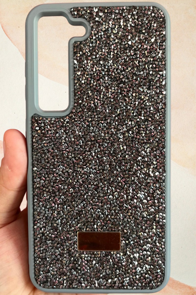 Samsung Galaxy S23 Yıldız Tozu Premium Gri Silikon Kılıf