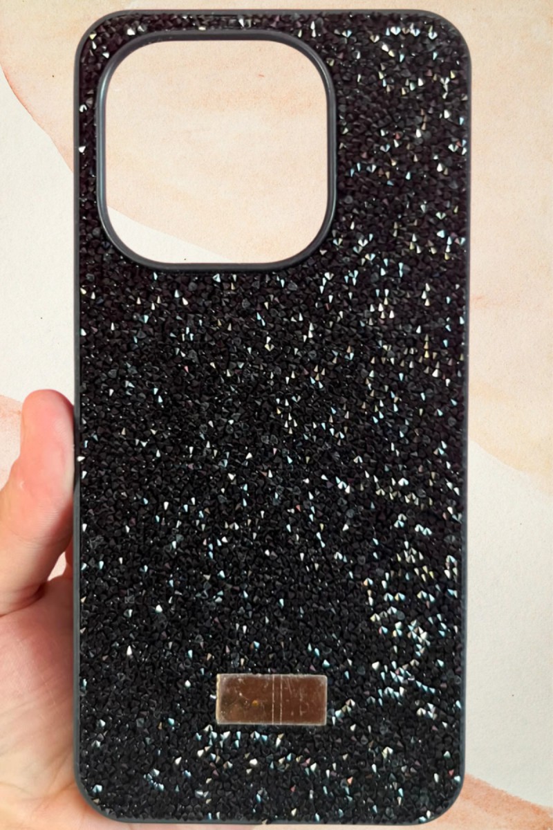 Xiaomi 15T Yıldız Tozu Premium Siyah Silikon Kılıf
